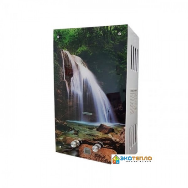 Газовая колонка Rocterm дымоходная стекло