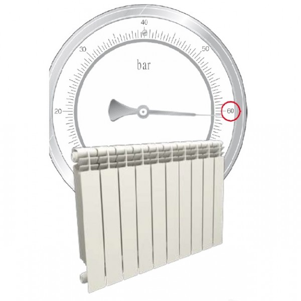 Радиатор секционный алюминиевый Fondital Solar S3 500/100