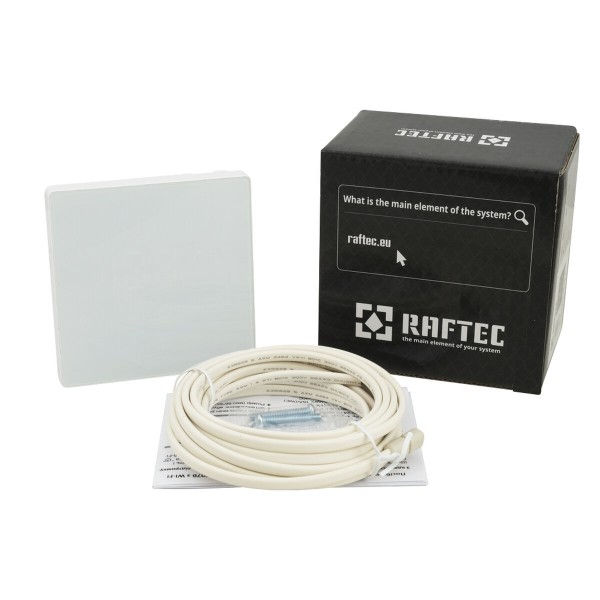 Цифровой Wi-Fi терморегулятор для тёплого пола Raftec R608W (WHITE)