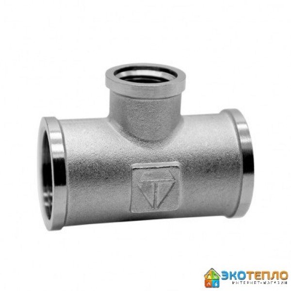 Тройник усиленный никелированный HLV Тройник усиленный никелированный Италия