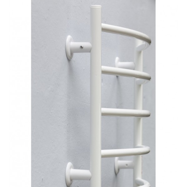 Полотенцесушитель белый Овал