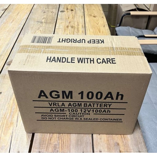 Аккумулятор VOLT 100Ah AGM 12V