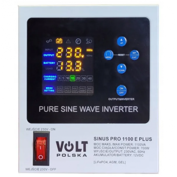 Комплект для резервного питания ИБП VOLTIK 850 + АКБ ENERBLOCK JLFP12-100
