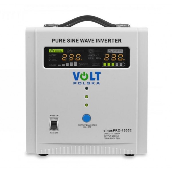 Источник бесперебойного питания "VOLT" Polska SINUS PRO 1500 E 12-230 V