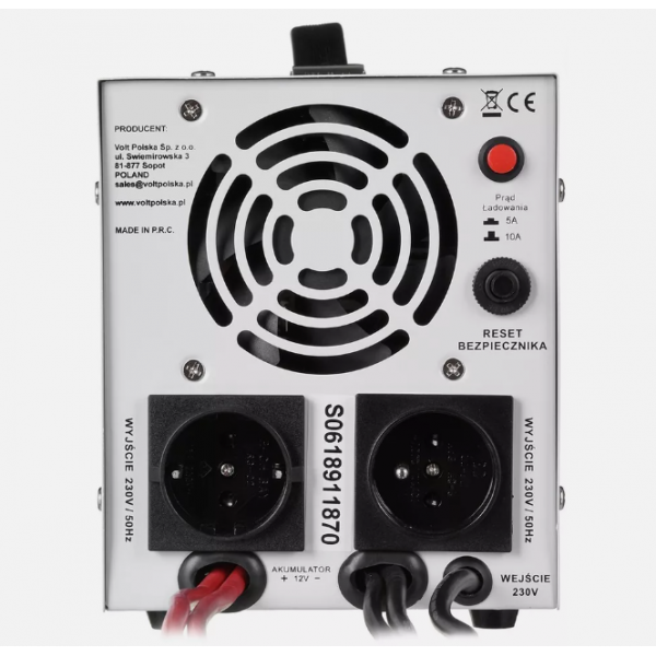 Источник бесперебойного питания "VOLT" Polska SINUS PRO 1000 E 12-230 V