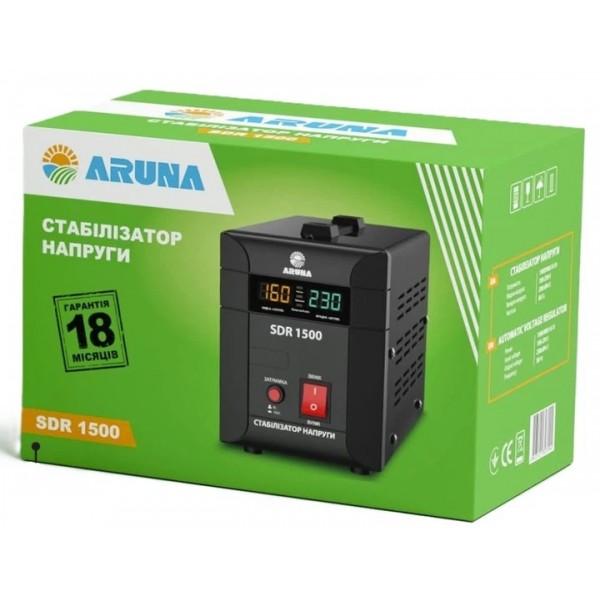 Aruna SDR 1500 900 Вт стабилизатор для бытовой техники