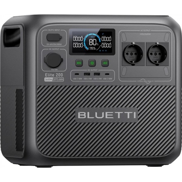 Зарядная станция BLUETTI Elite 200 V2 2600 Вт 2073,6 Вт·ч