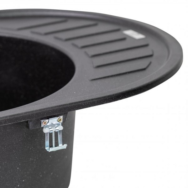 Мойка для кухни гранитная Lidz Мойка (BLM-14) 620x500/200