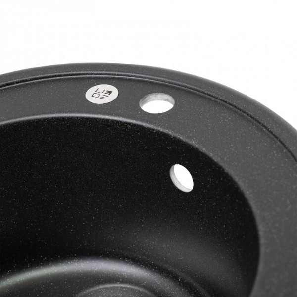 Мойка для кухни гранитная Lidz Мойка (BLM-14) D510/200