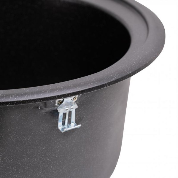 Мойка для кухни гранитная Lidz Мойка (BLM-14) D510/200