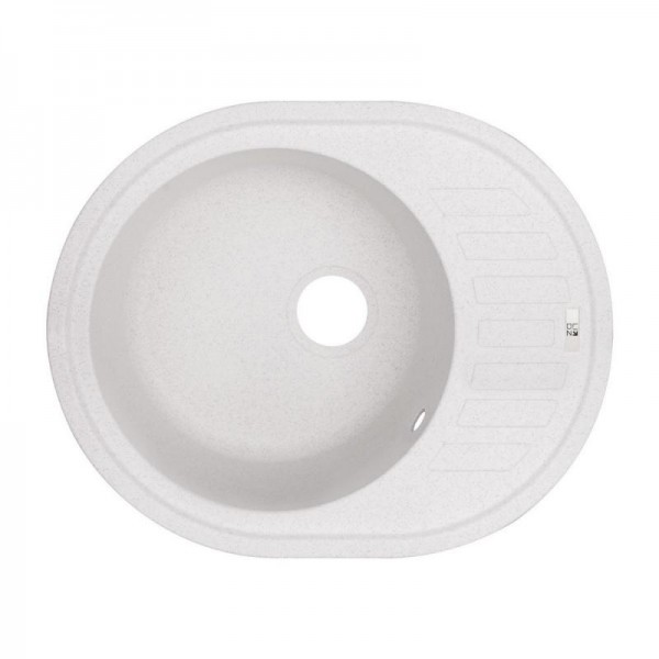 Мойка для кухни гранитная Lidz Мойка (WHI-01) 620x500/200