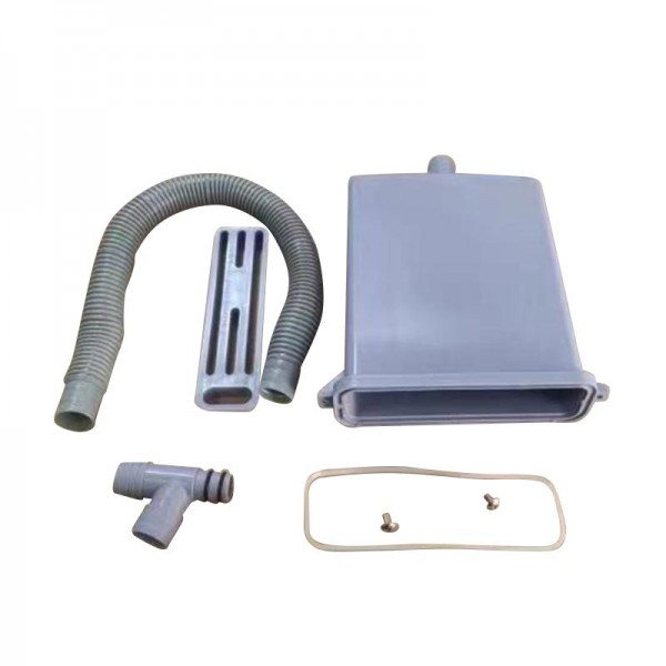 Мойка для кухни Lidz LH10050B Brush 3,0/1,0 мм с полкой для ножей