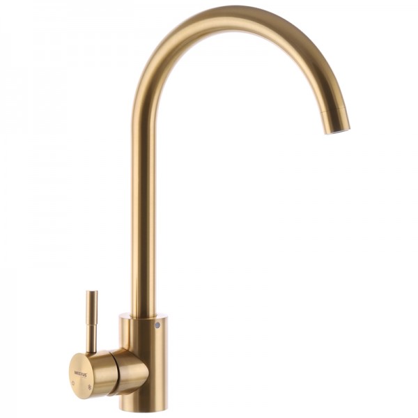 Набор Mixxus SET-6045-200x1.0-PVD Gold (мойка+смеситель+диспенсер)