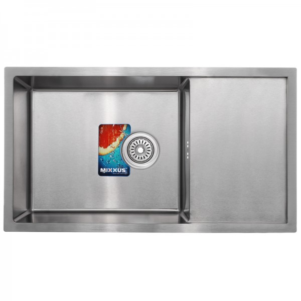 Набор Miksus SET-Satin (мойка+смеситель+диспенсер+сушка для посуды)